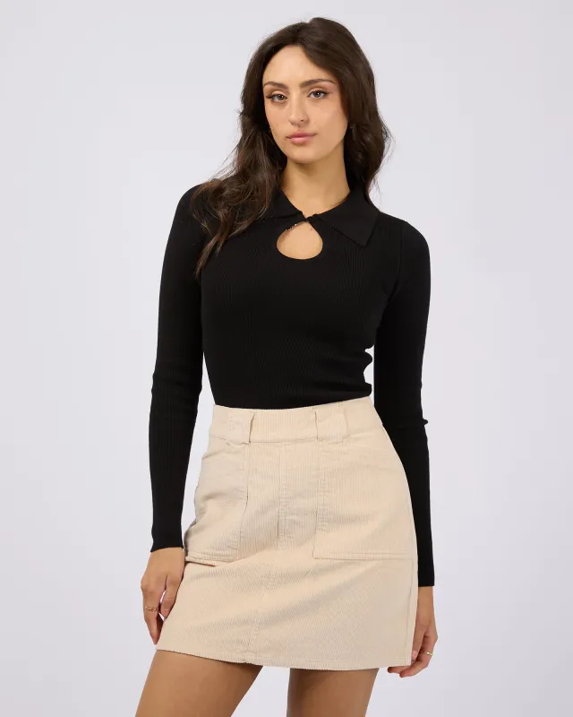 Kendra Knit Top Black sold by All About Eve