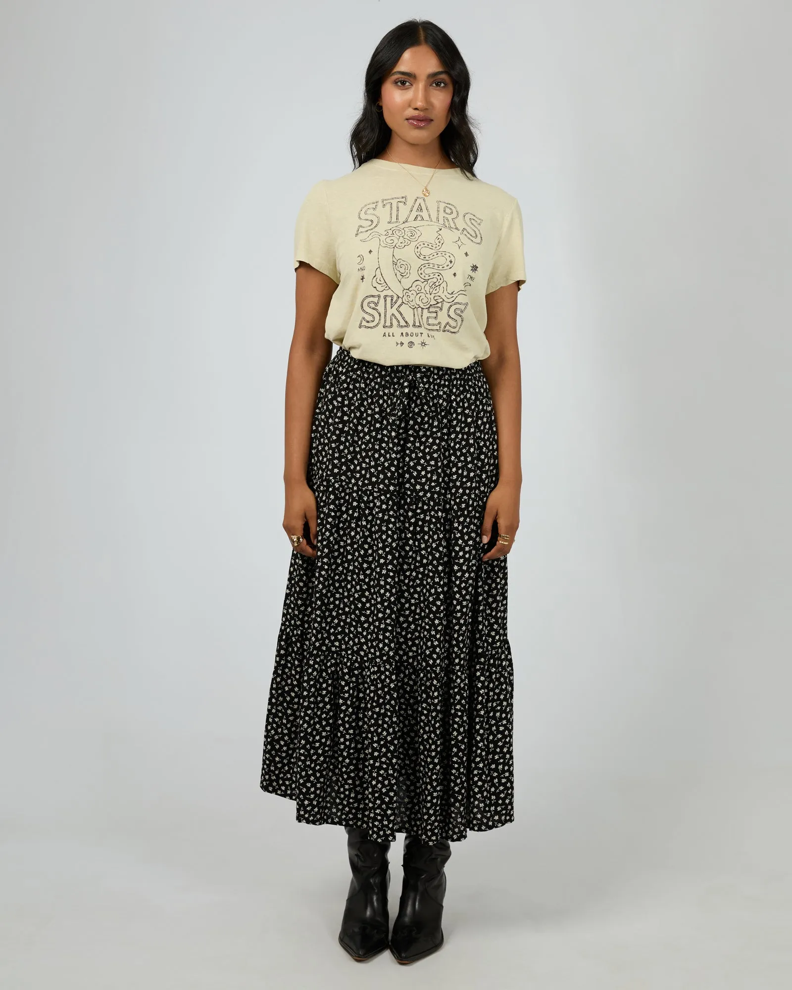 Wren Maxi Skirt Black sold by All About Eve product image thumbnail 3