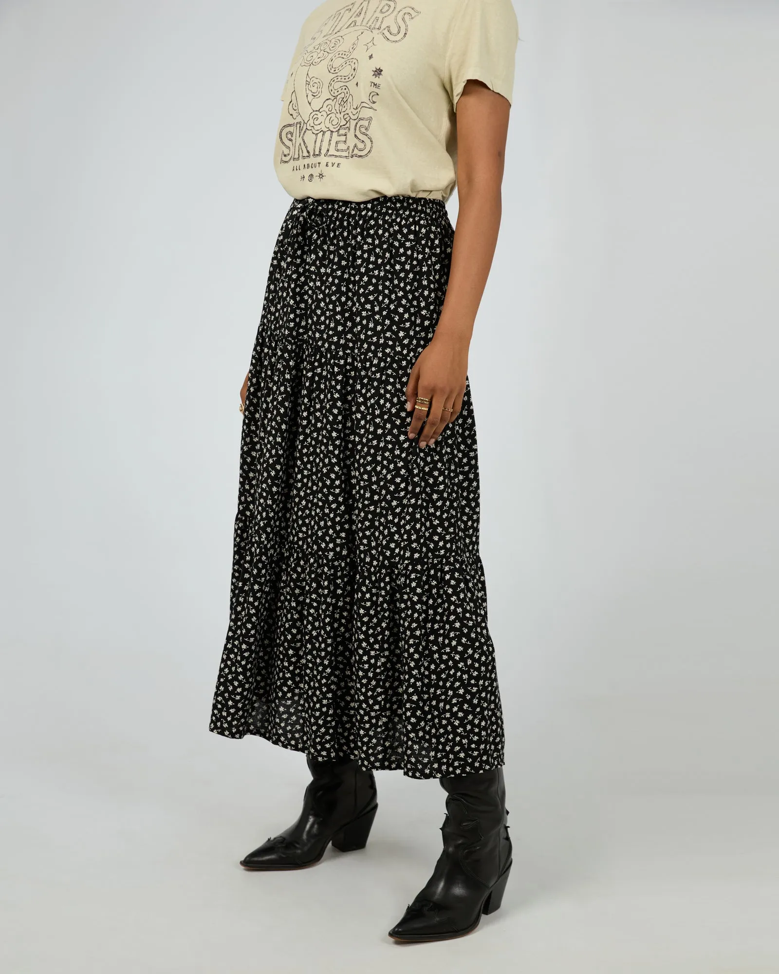 Wren Maxi Skirt Black sold by All About Eve product image thumbnail 5