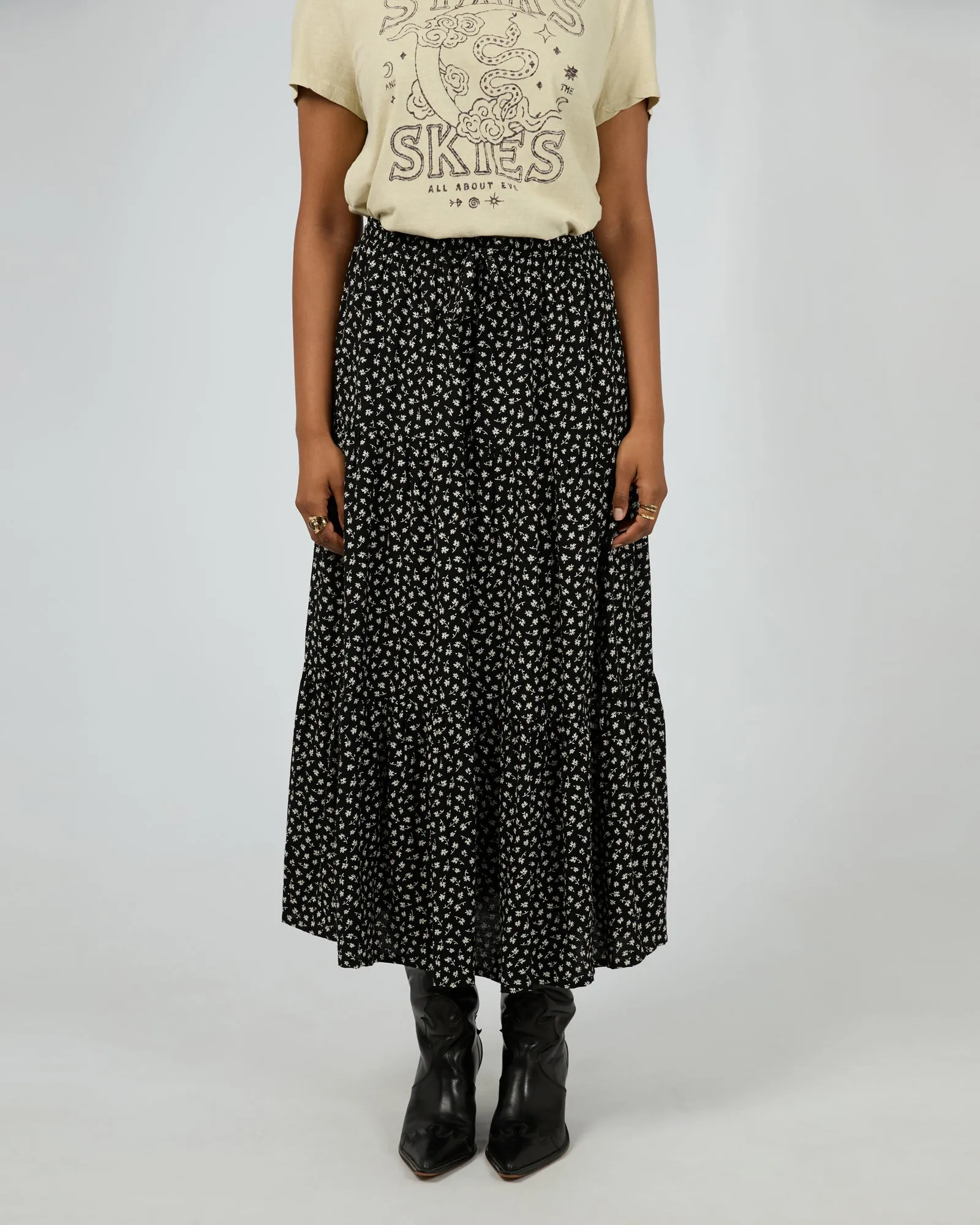 Wren Maxi Skirt Black sold by All About Eve product image thumbnail 2