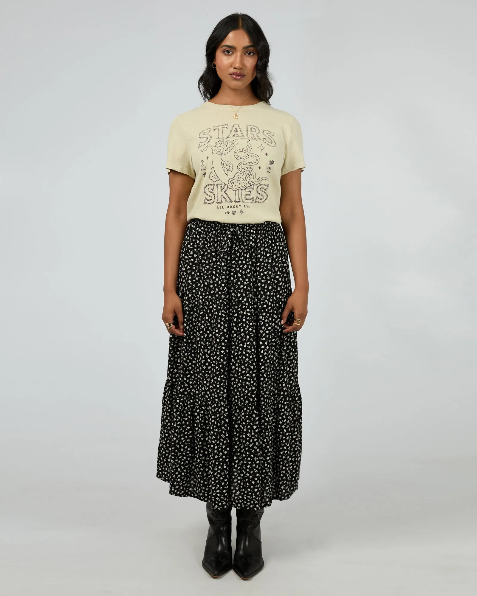 Stars & Skies Daily Tee Vanilla sold by All About Eve product image thumbnail 3