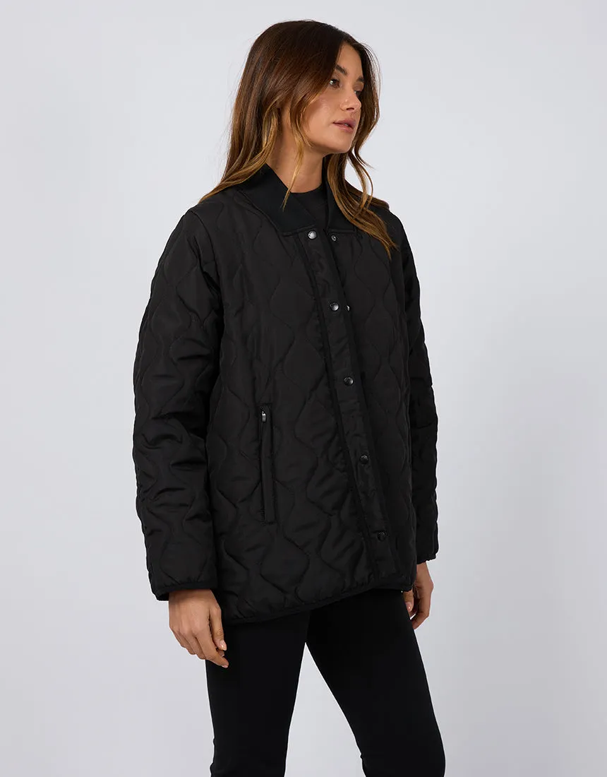 Active Quilted Jacket Black sold by All About Eve product image thumbnail 4