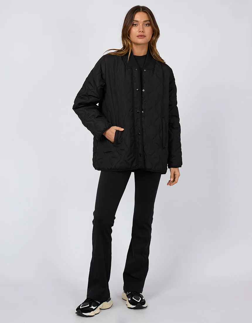 Active Quilted Jacket Black sold by All About Eve product image thumbnail 2