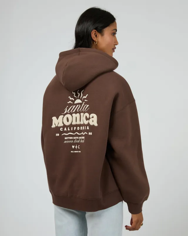 Better Days Hoodie Brown sold by All About Eve