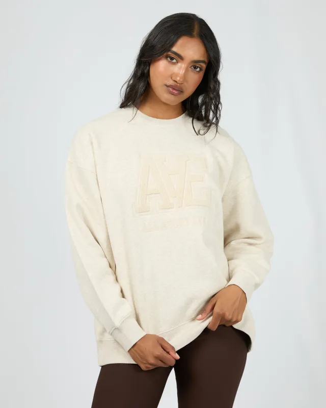 Aae Tonal Crew Oat sold by All About Eve