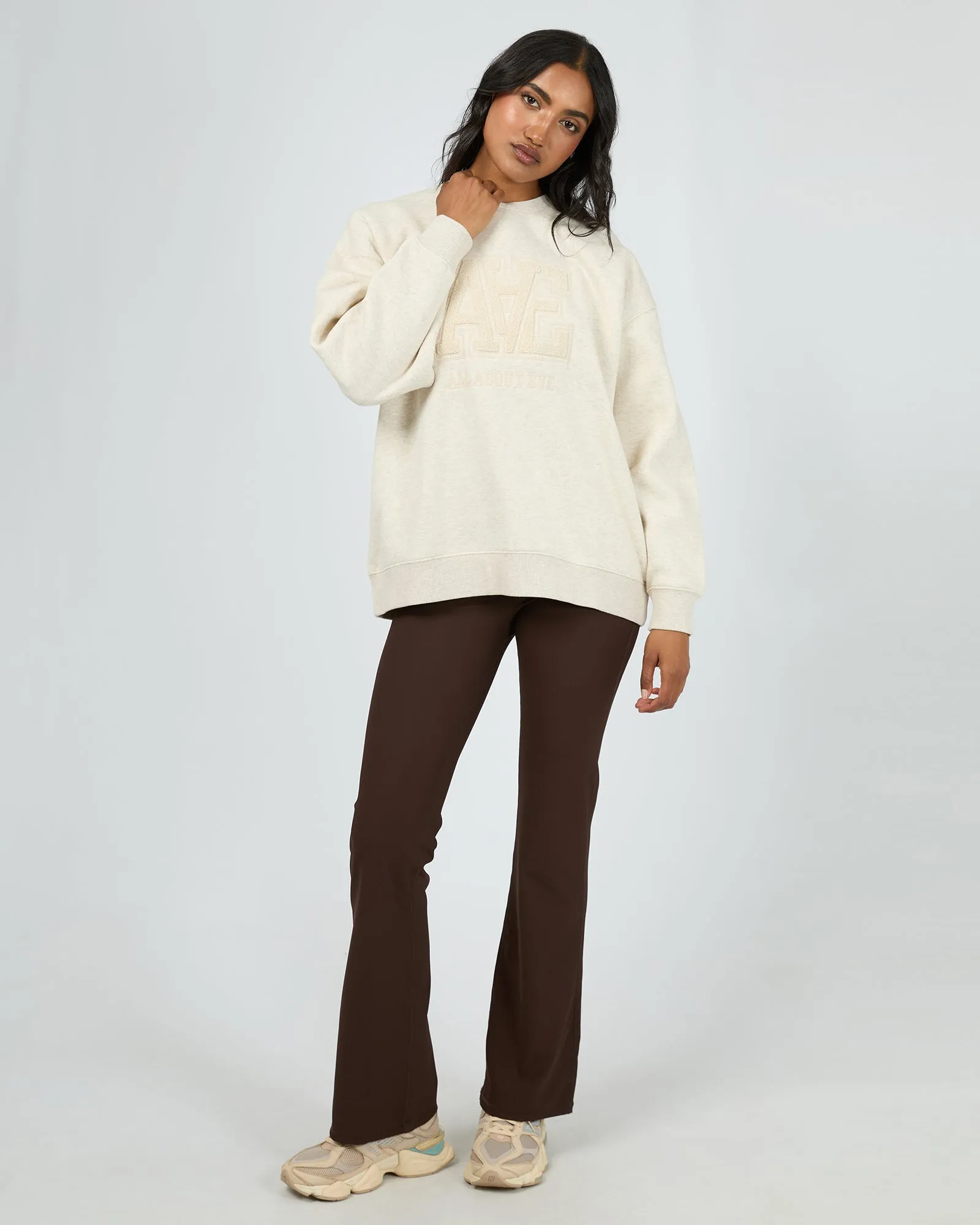 Aae Tonal Crew Oat sold by All About Eve product image thumbnail 2