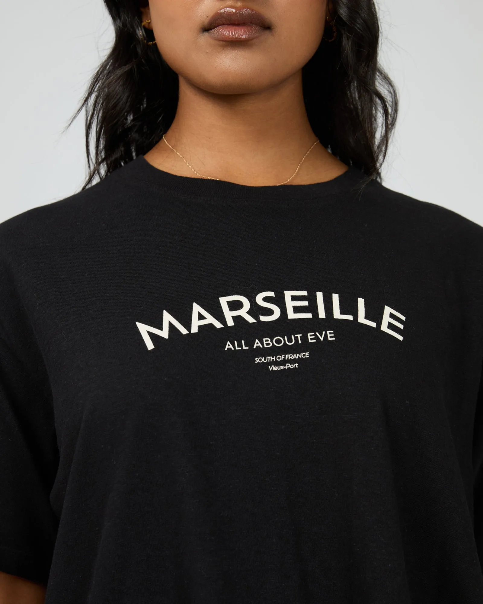 Marseille Oversized Tee Washed Black sold by All About Eve product image thumbnail 5