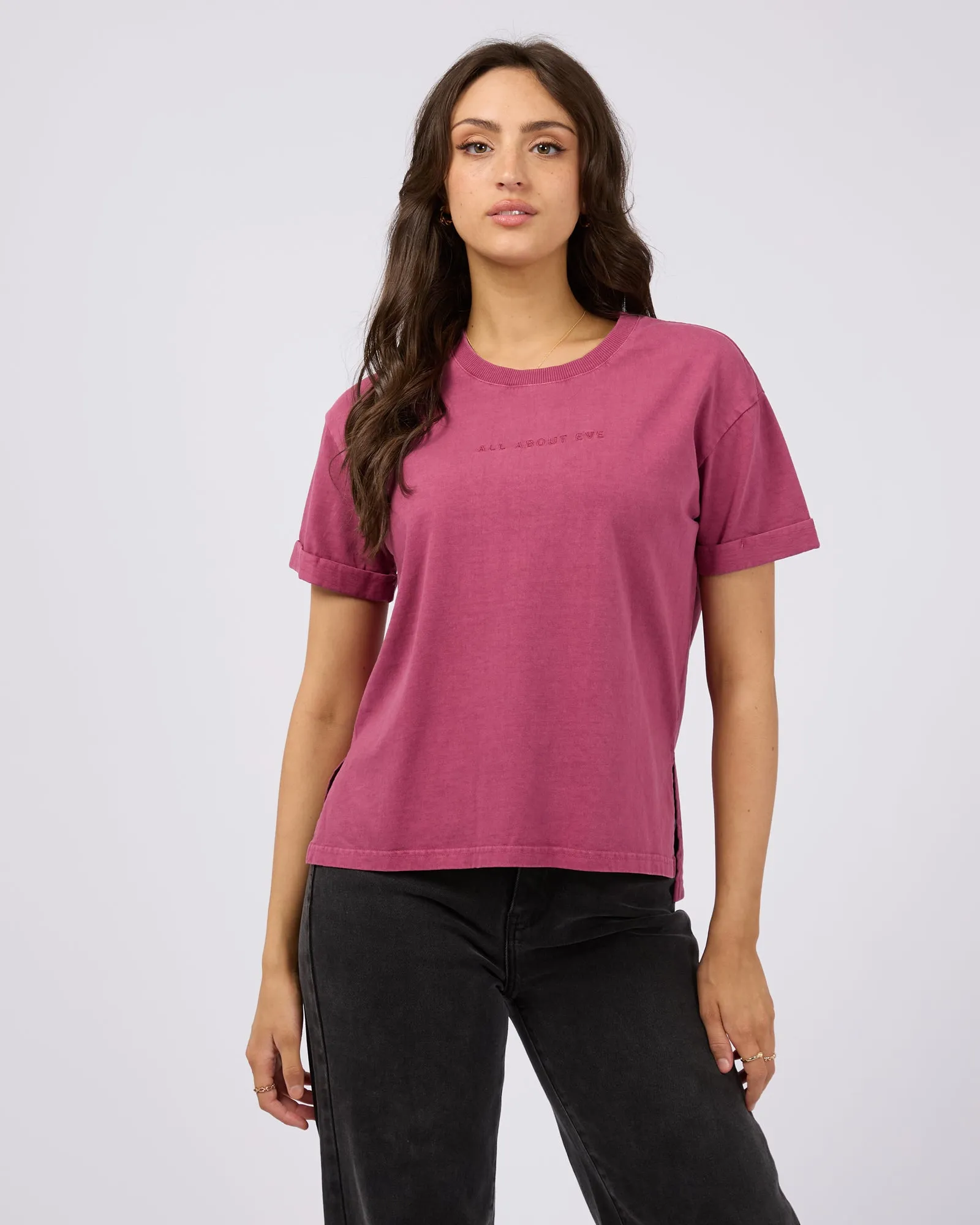 Aae Washed Tee Blush sold by All About Eve