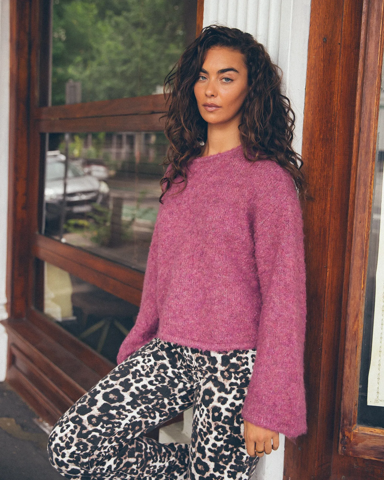 Cleo Knit Mauve sold by All About Eve