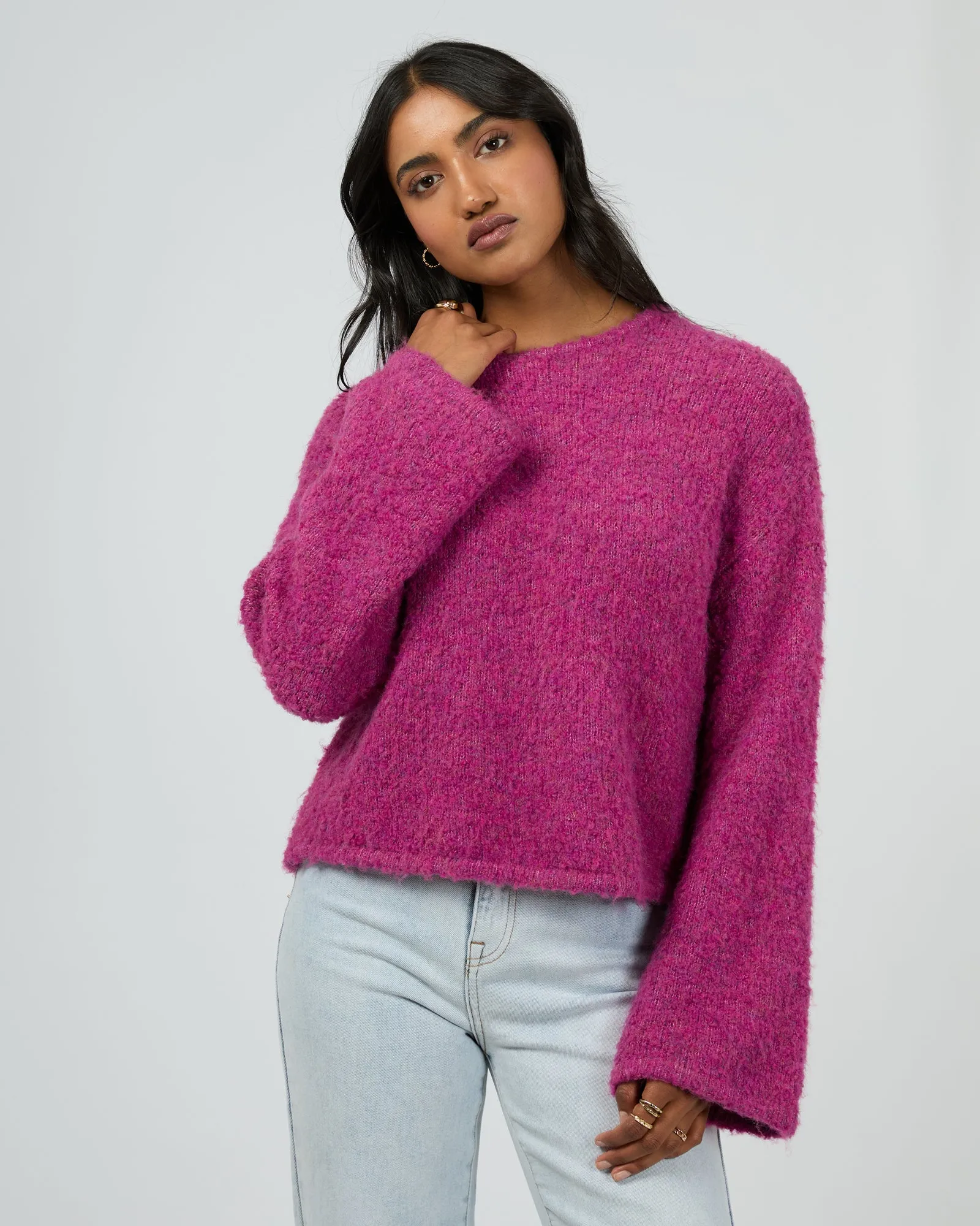 Cleo Knit Mauve sold by All About Eve product image thumbnail 2