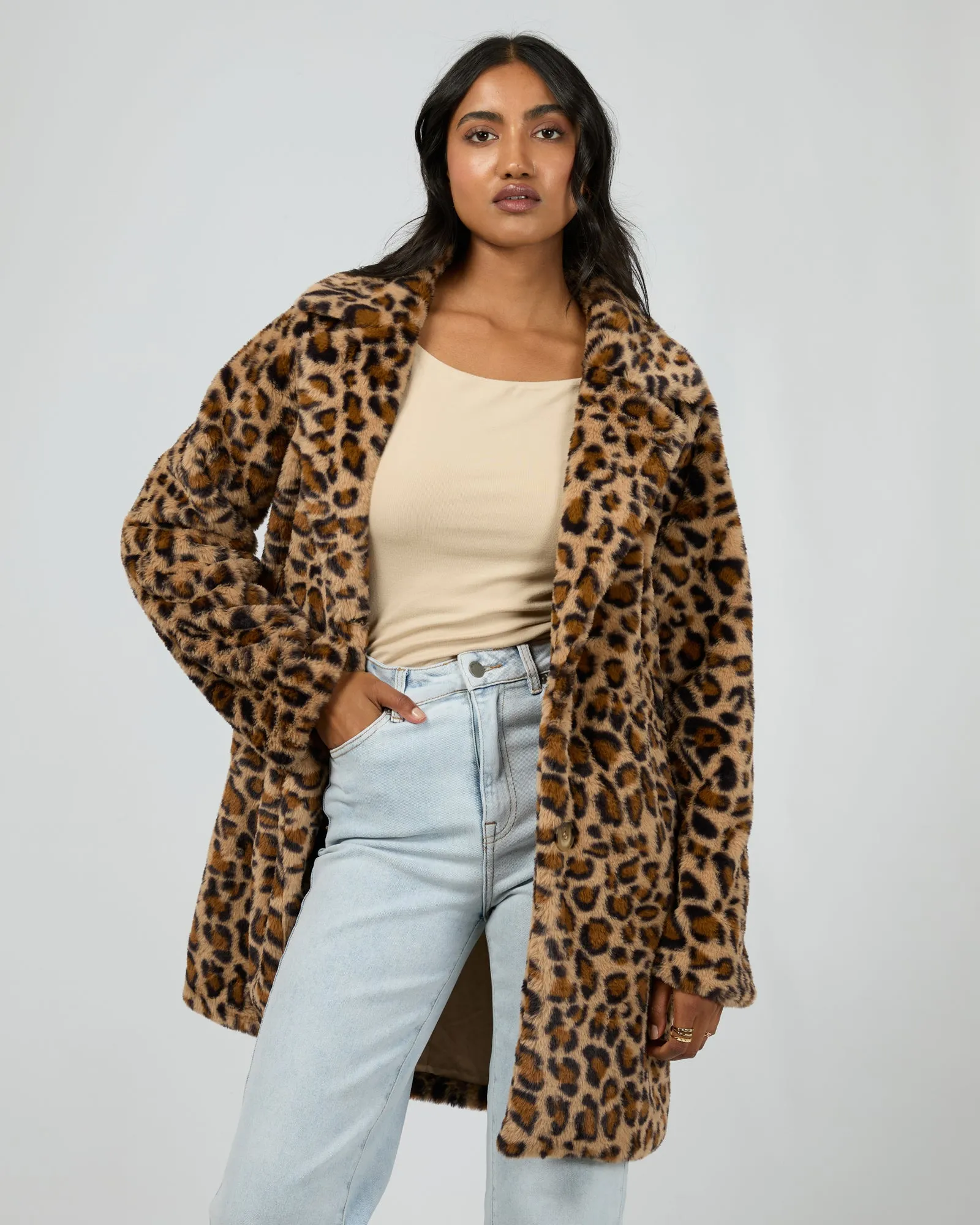 Tilli Leopard Jacket Print sold by All About Eve