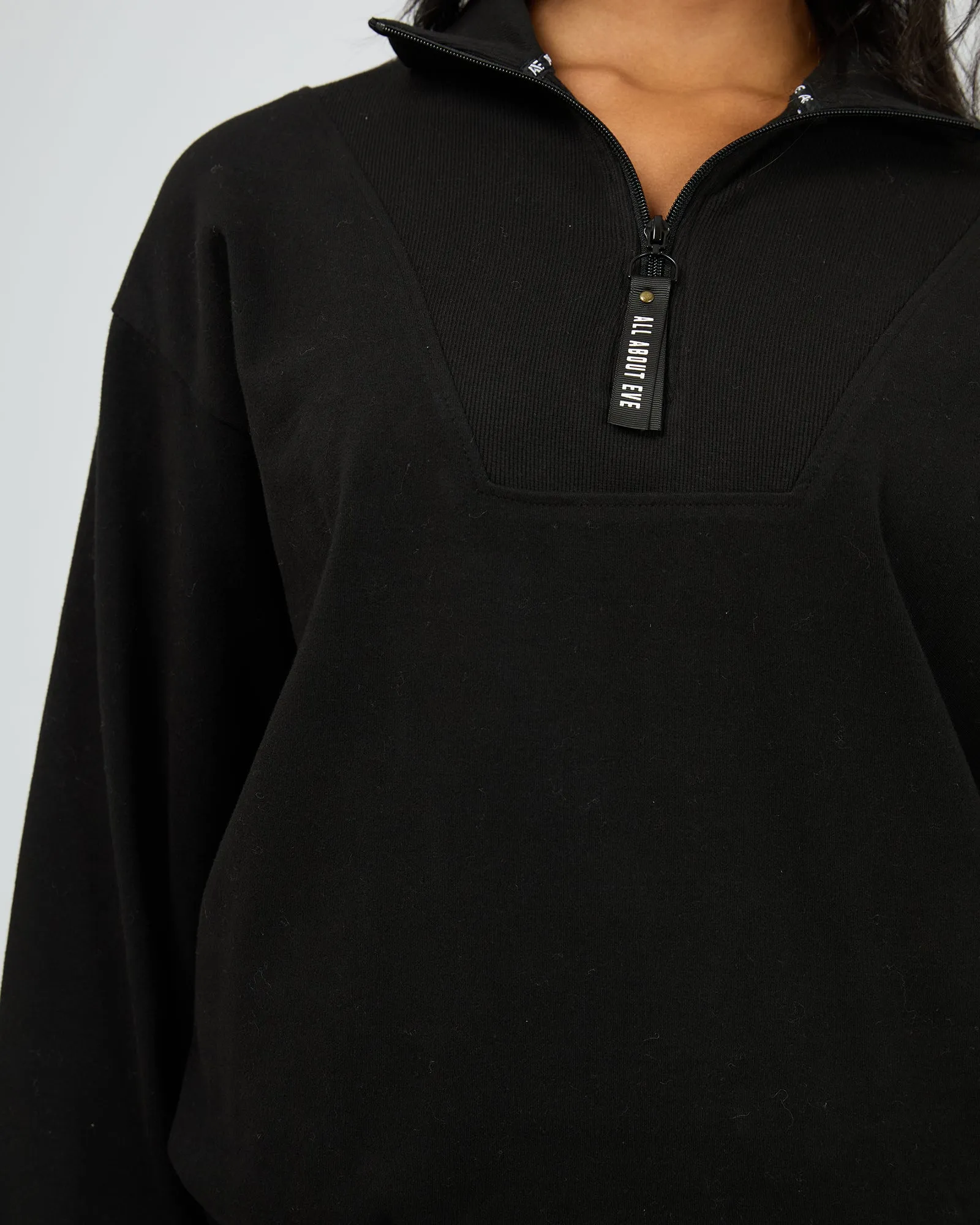 Balance 1/4 Zip Black sold by All About Eve product image thumbnail 5