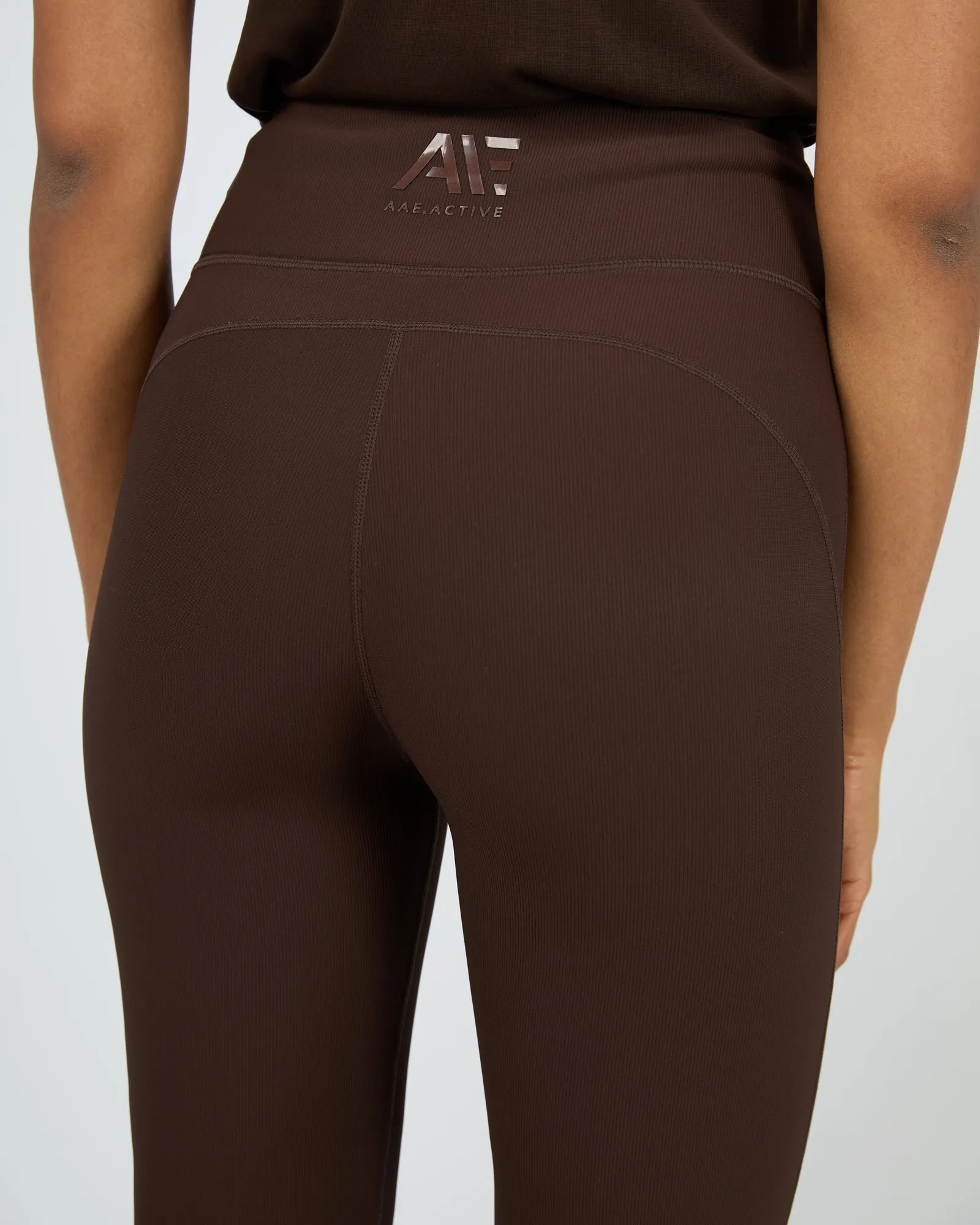 Active Rib Flare Legging Brown sold by All About Eve product image thumbnail 5
