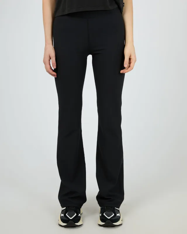 Active Rib Flare Legging Black sold by All About Eve