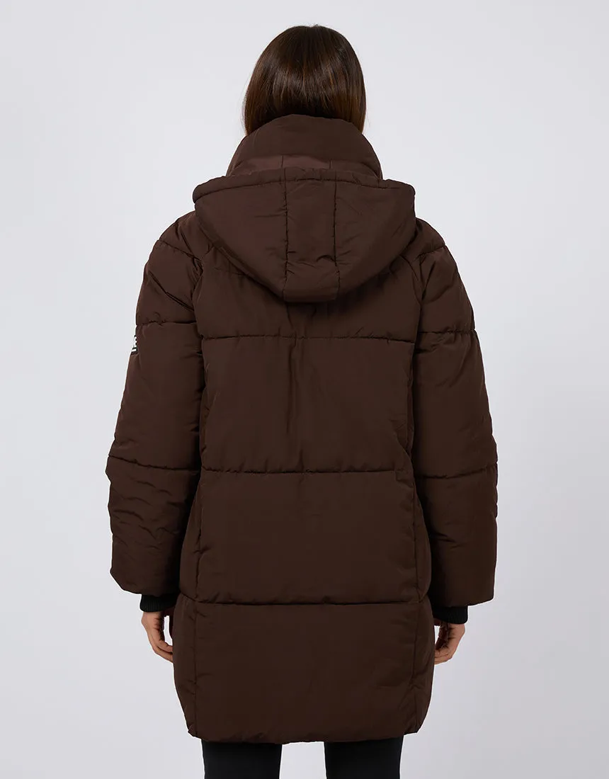 Remi Luxe Midi Puffer Brown sold by All About Eve product image thumbnail 3