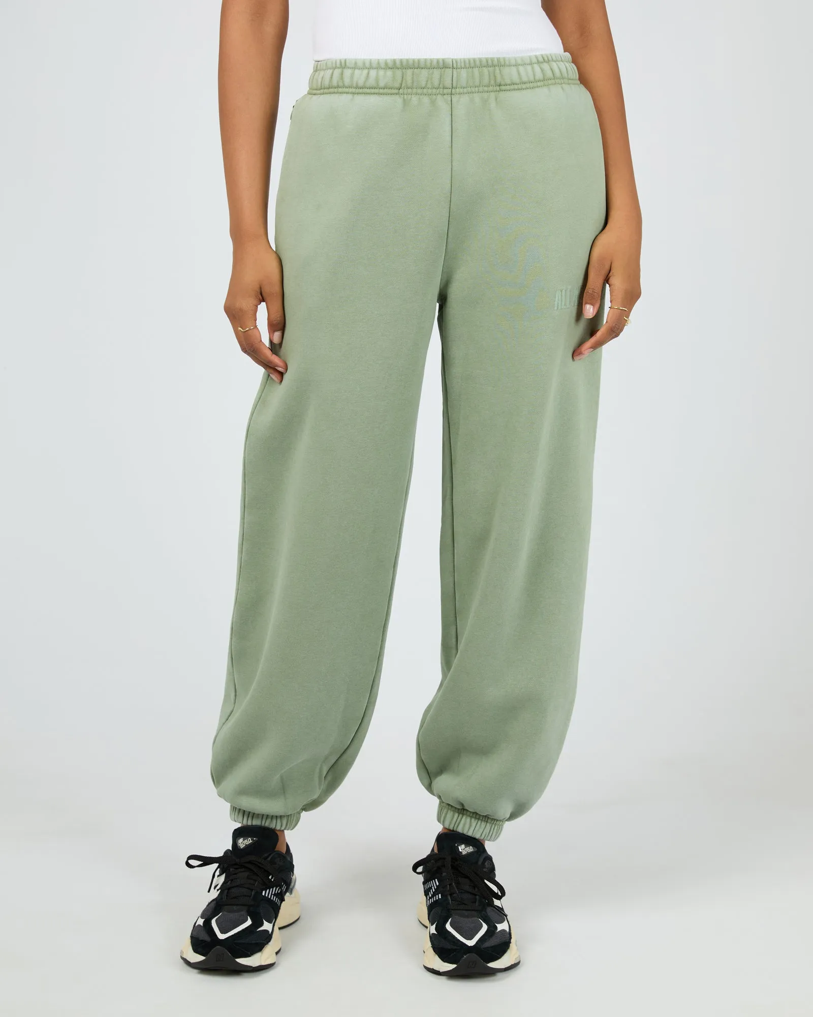 Vital Washed Trackpant Khaki sold by All About Eve