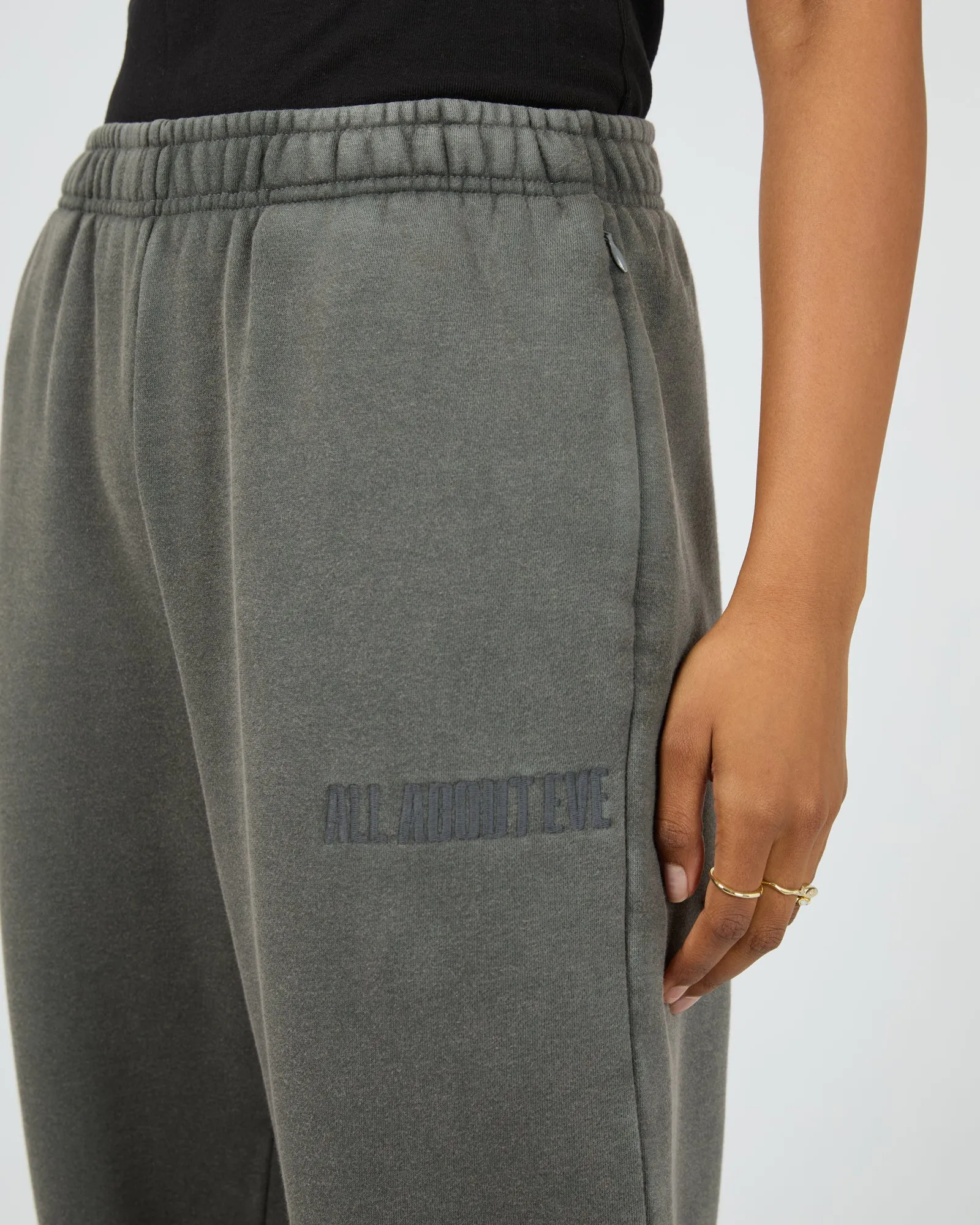 Vital Washed Trackpant Charcoal sold by All About Eve product image thumbnail 5