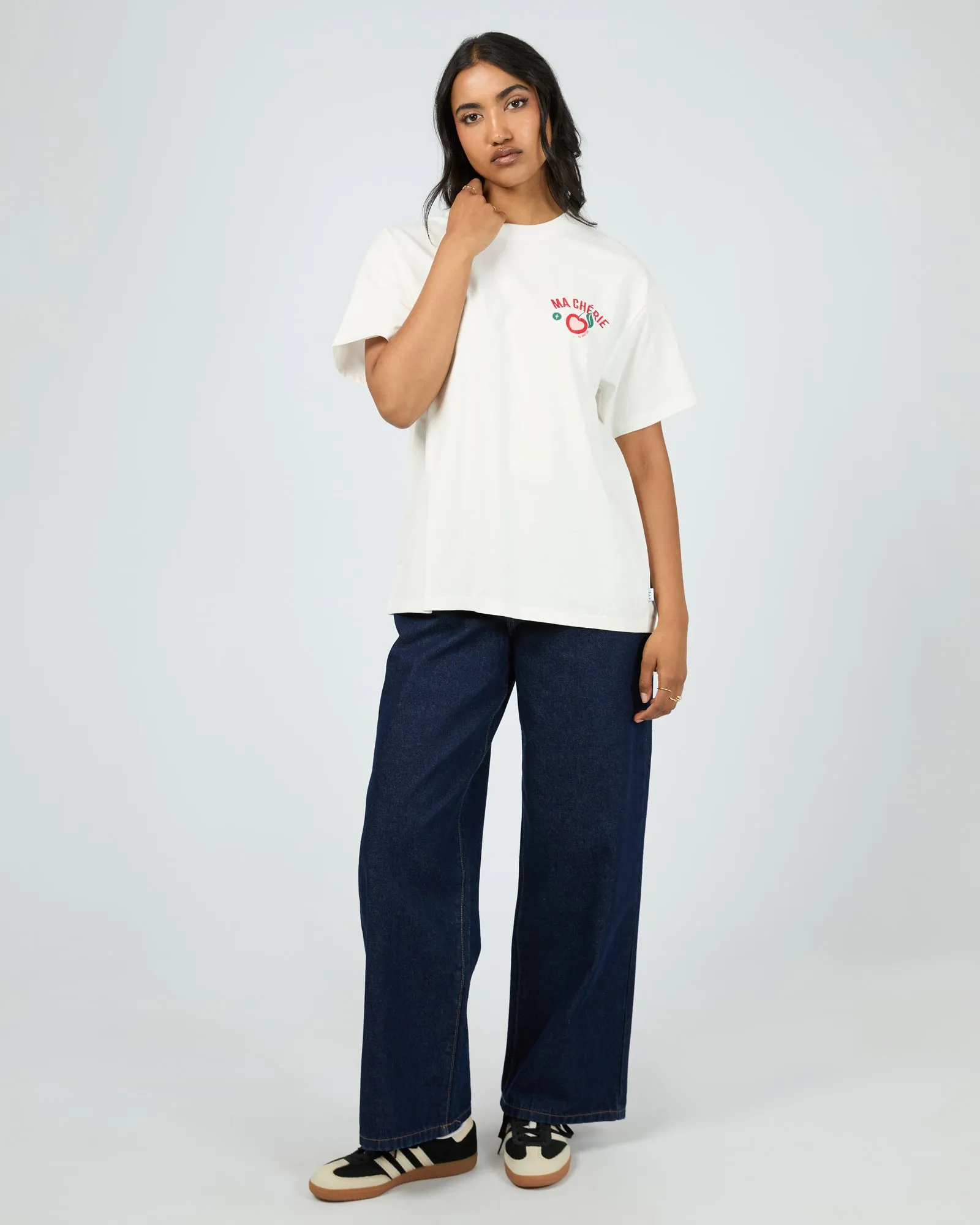 Ma Cherie Relaxed Tee Vintage White sold by All About Eve product image thumbnail 2