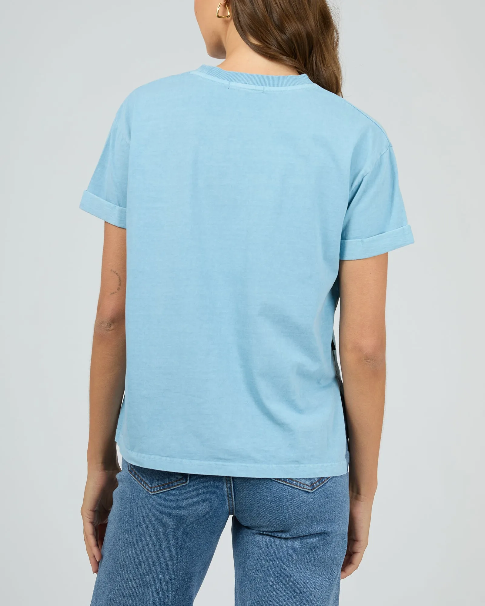 Aae Washed Tee Vintage Blue sold by All About Eve product image thumbnail 3