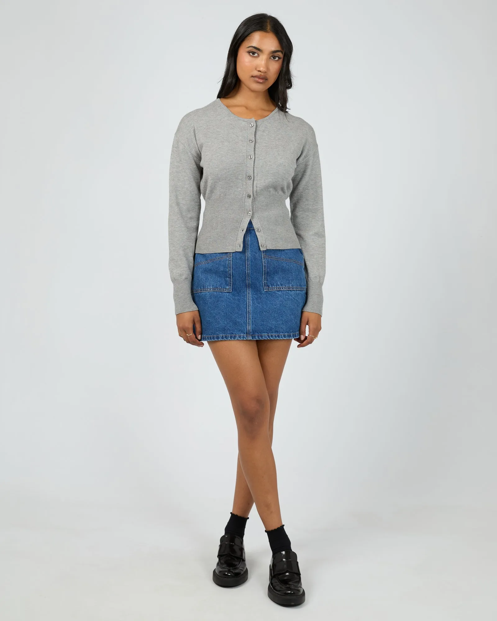 Patricia Cardigan Grey Marle sold by All About Eve product image thumbnail 2