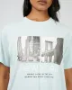 New York Relaxed Tee Cloud sold by All About Eve