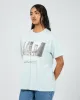 New York Relaxed Tee Cloud sold by All About Eve