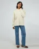 Aae Washed Relaxed Crew Oatmeal sold by All About Eve