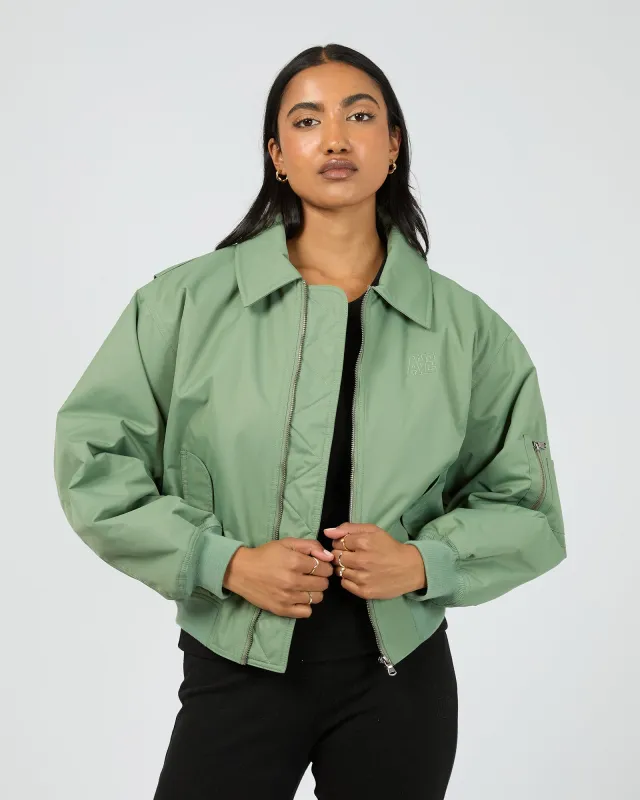 Bridget Bomber Khaki sold by All About Eve