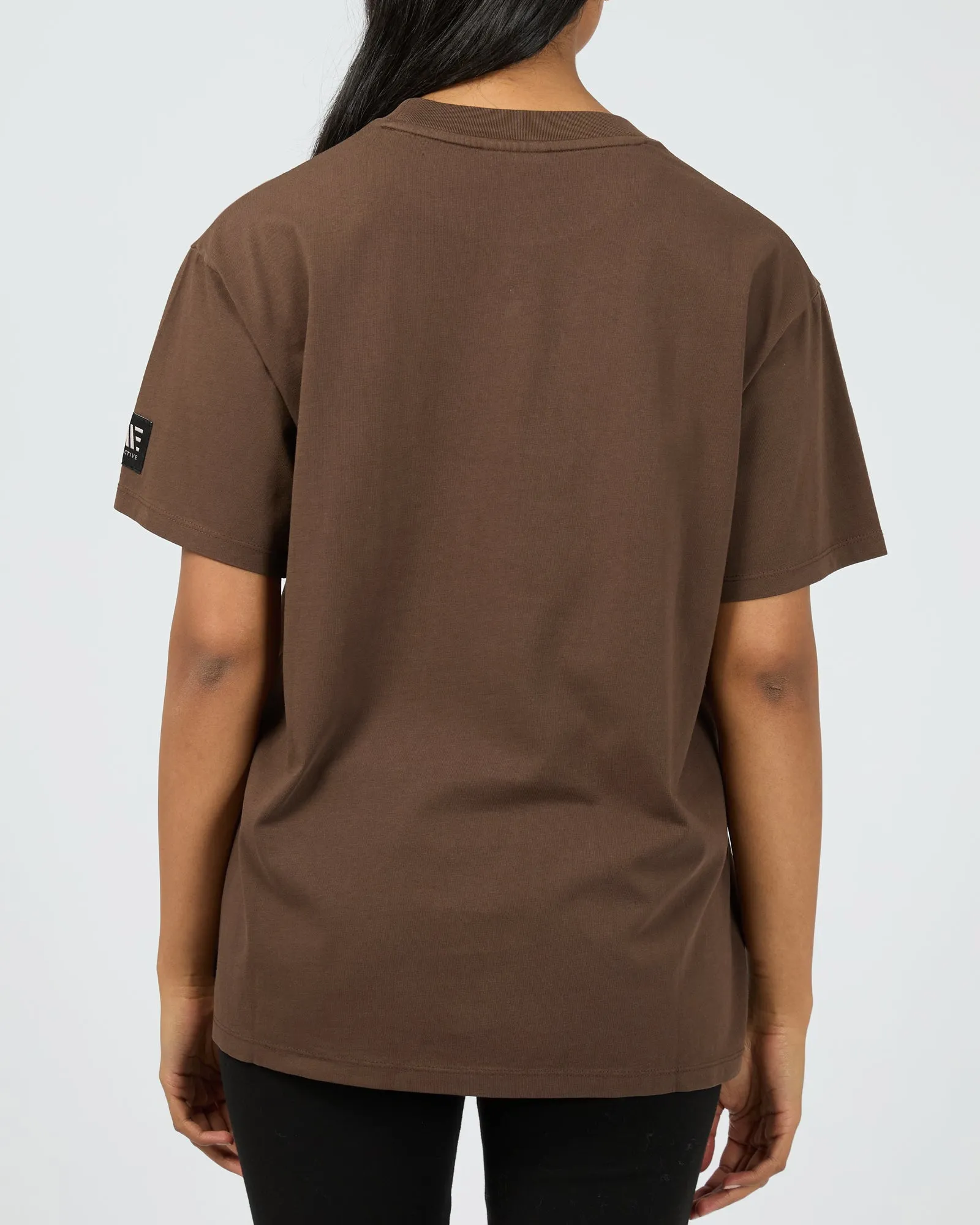 Monogram Relaxed Tee Brown sold by All About Eve product image thumbnail 3