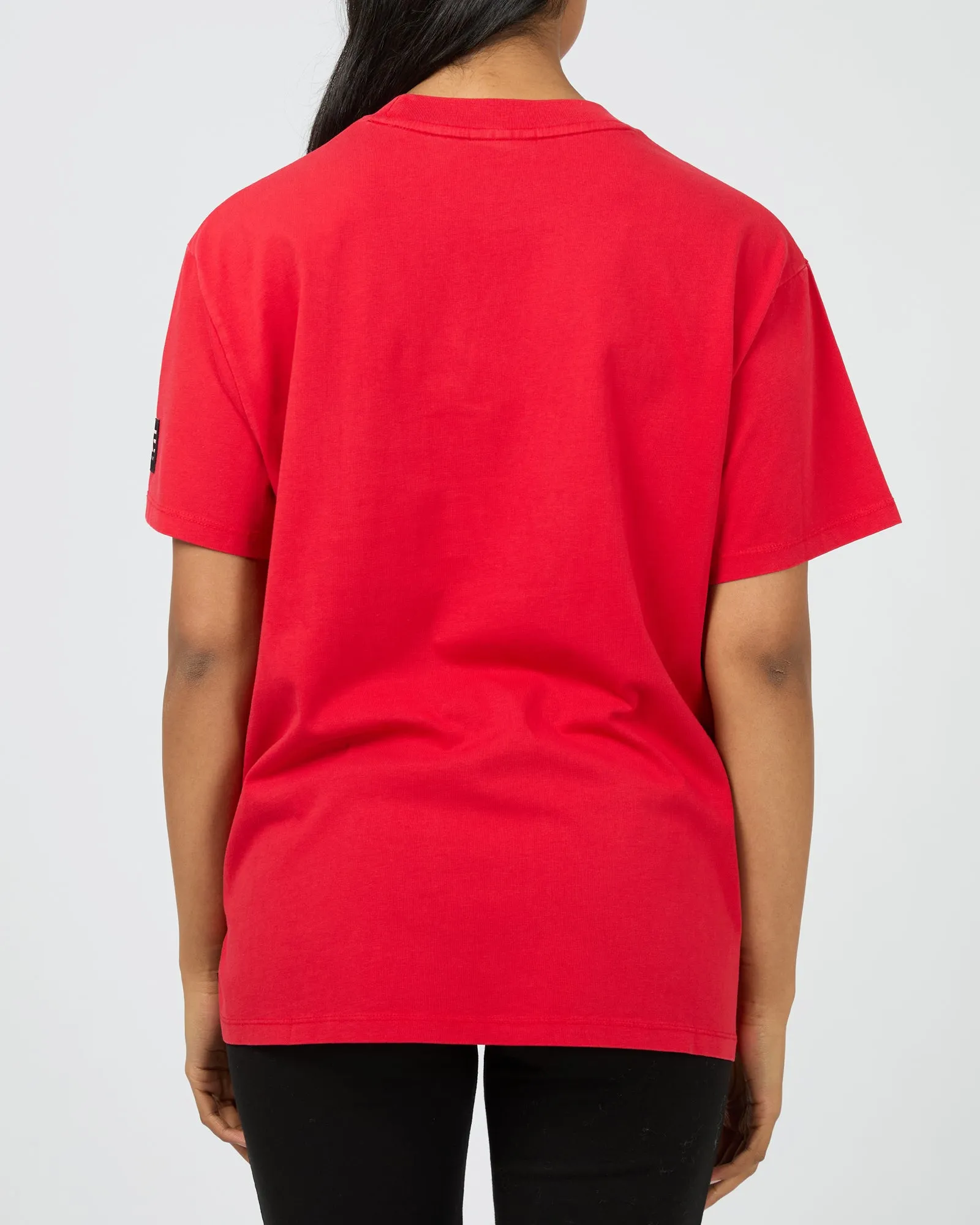 Monogram Relaxed Tee Scarlet sold by All About Eve product image thumbnail 3