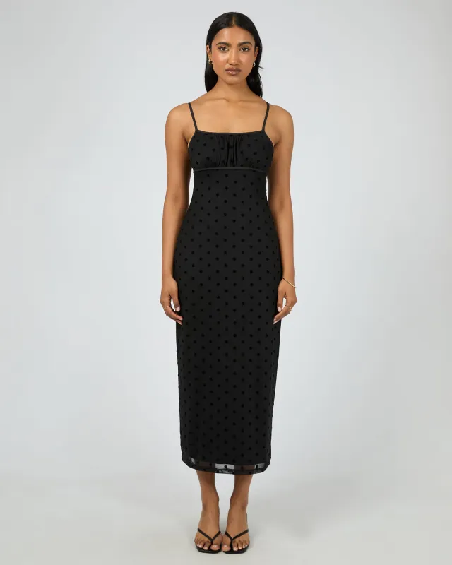 Poppy Maxi Dress Black sold by All About Eve