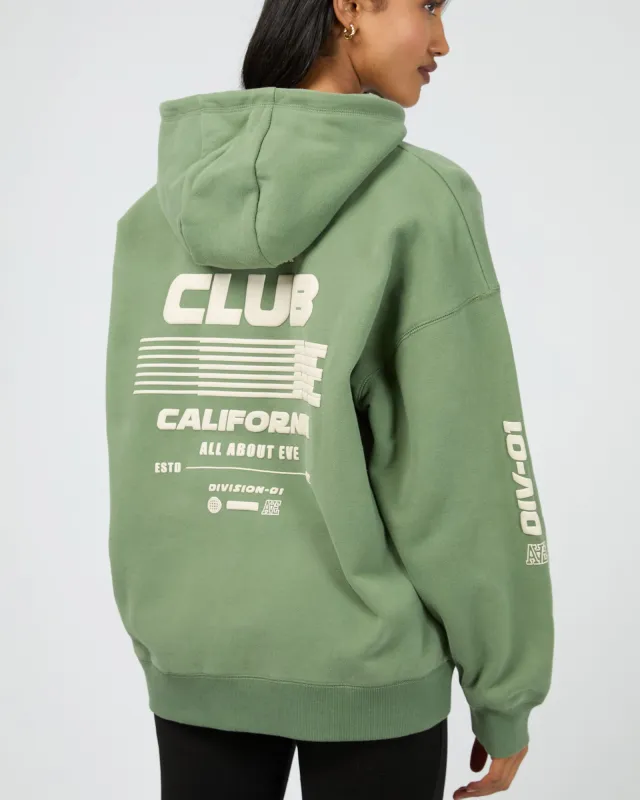 Club Relaxed Hoodie Khaki sold by All About Eve