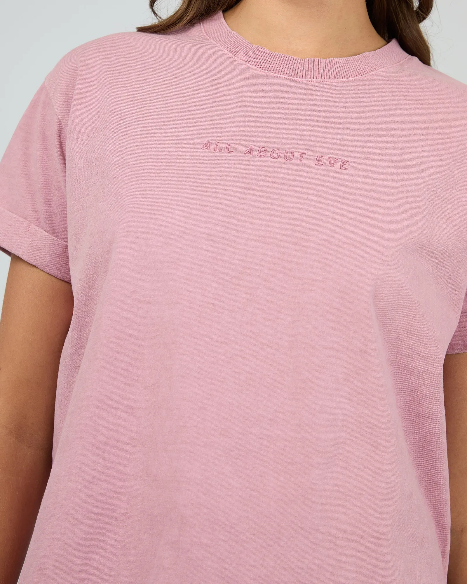 Aae Washed Tee Quartz Pink sold by All About Eve product image thumbnail 5