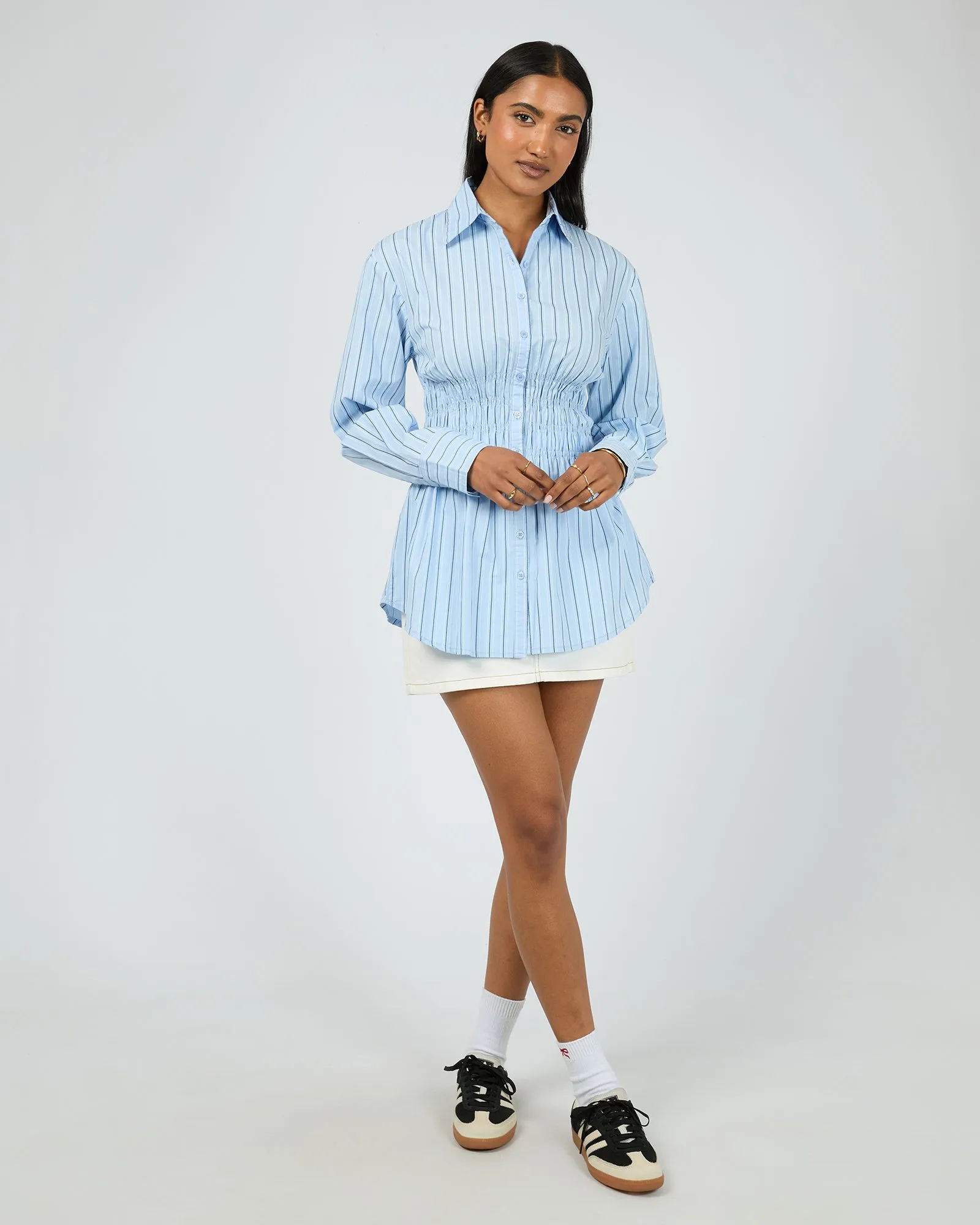 Aman Stripe Shirt Stripe sold by All About Eve product image thumbnail 2