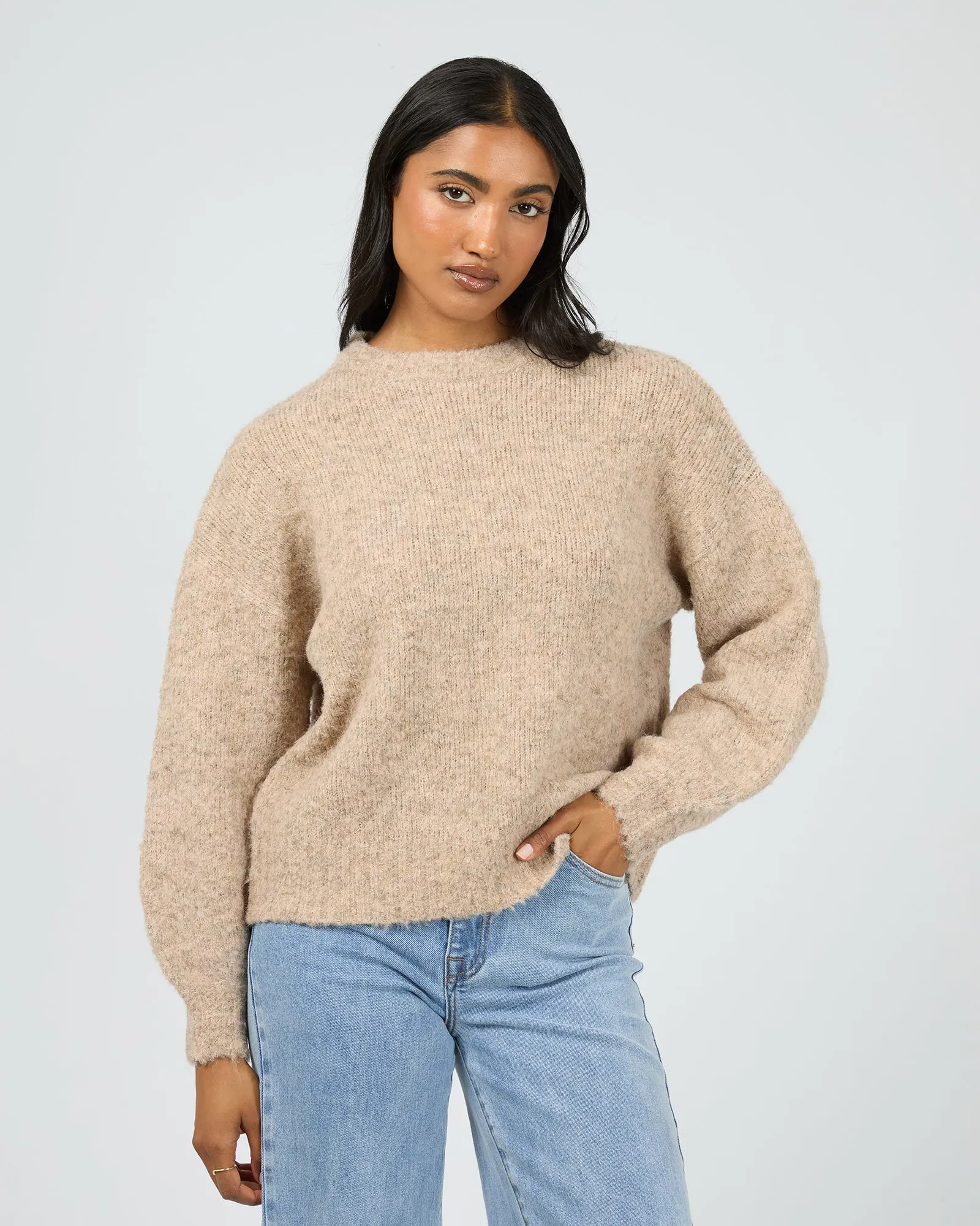 Billie Jean Crew Oat sold by All About Eve