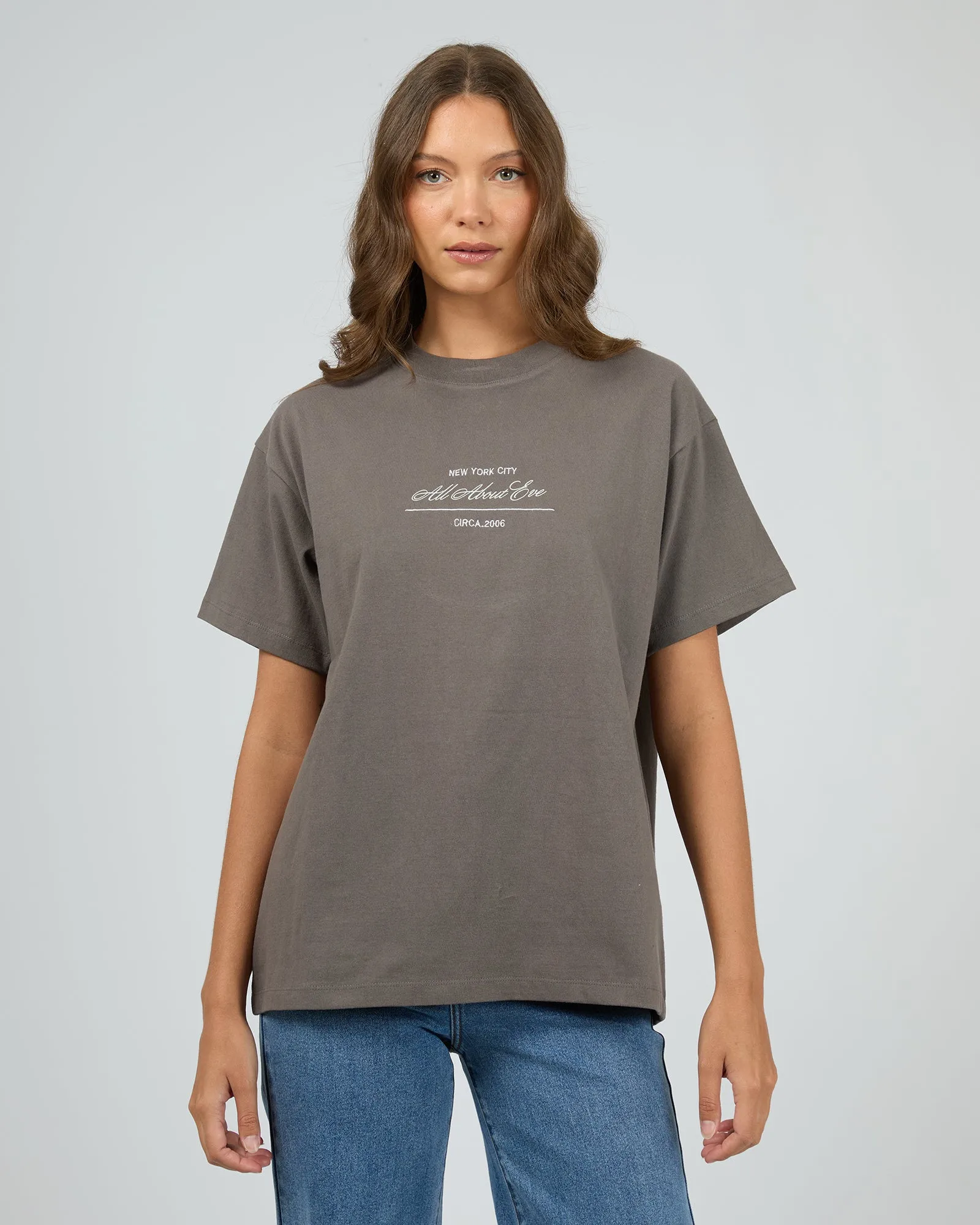 East Side Relaxed Tee Charcoal sold by All About Eve product image thumbnail 3