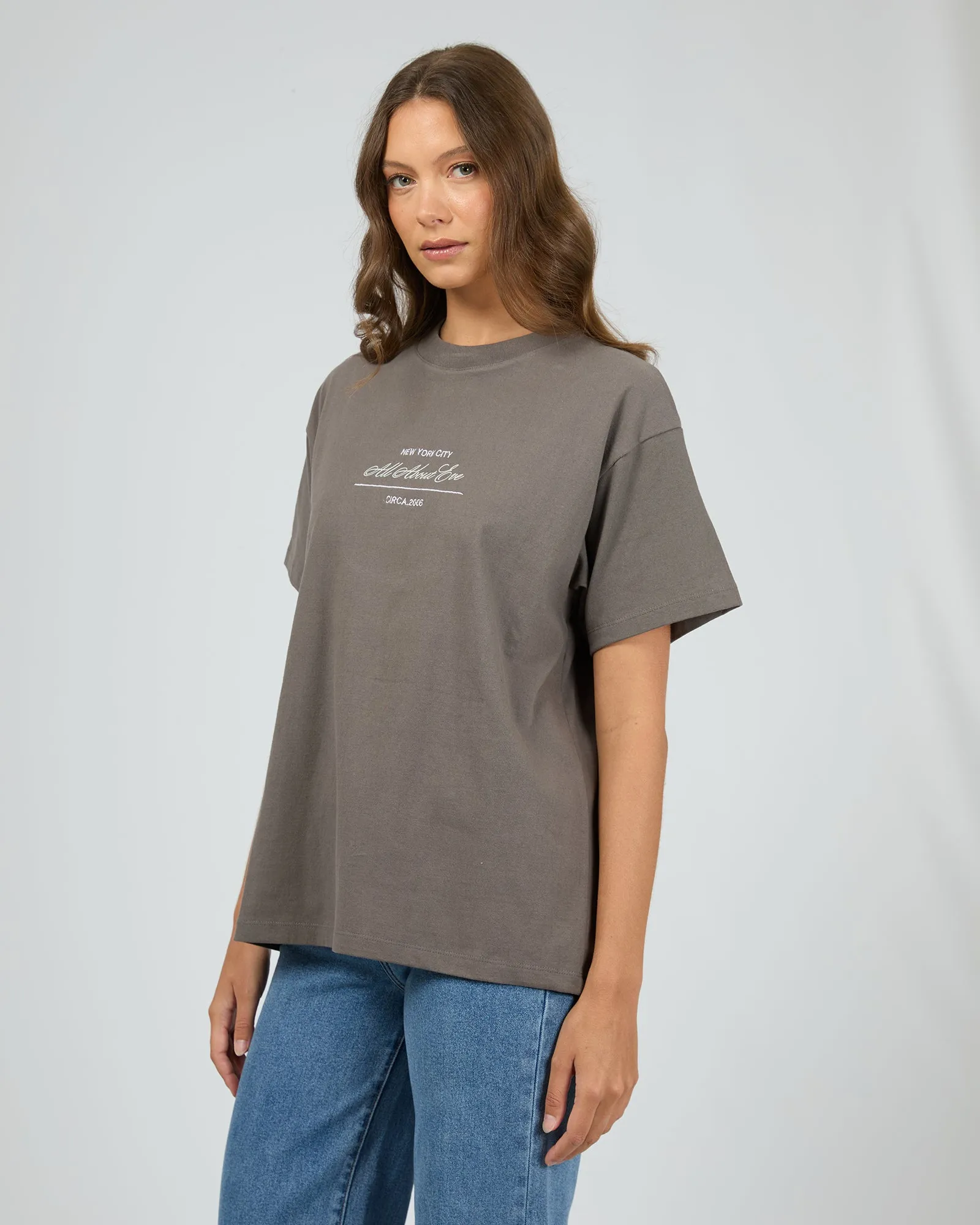 East Side Relaxed Tee Charcoal sold by All About Eve product image thumbnail 4