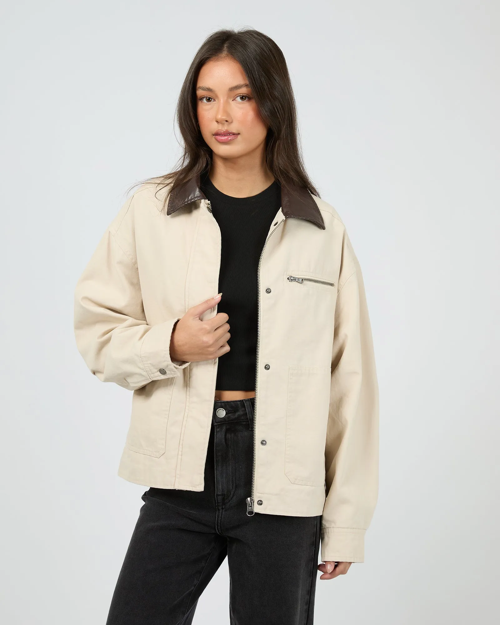 Laney Jacket Tan sold by All About Eve product image thumbnail 4