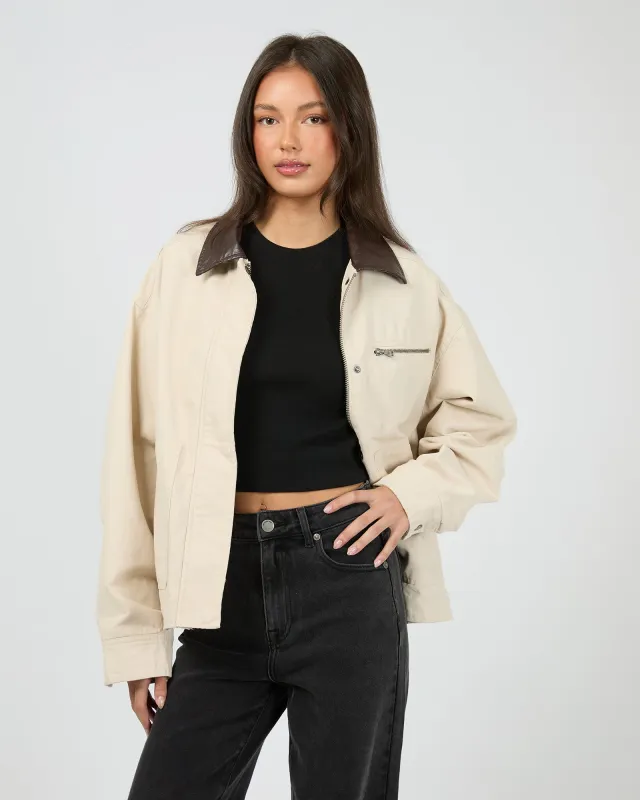 Laney Jacket Tan sold by All About Eve