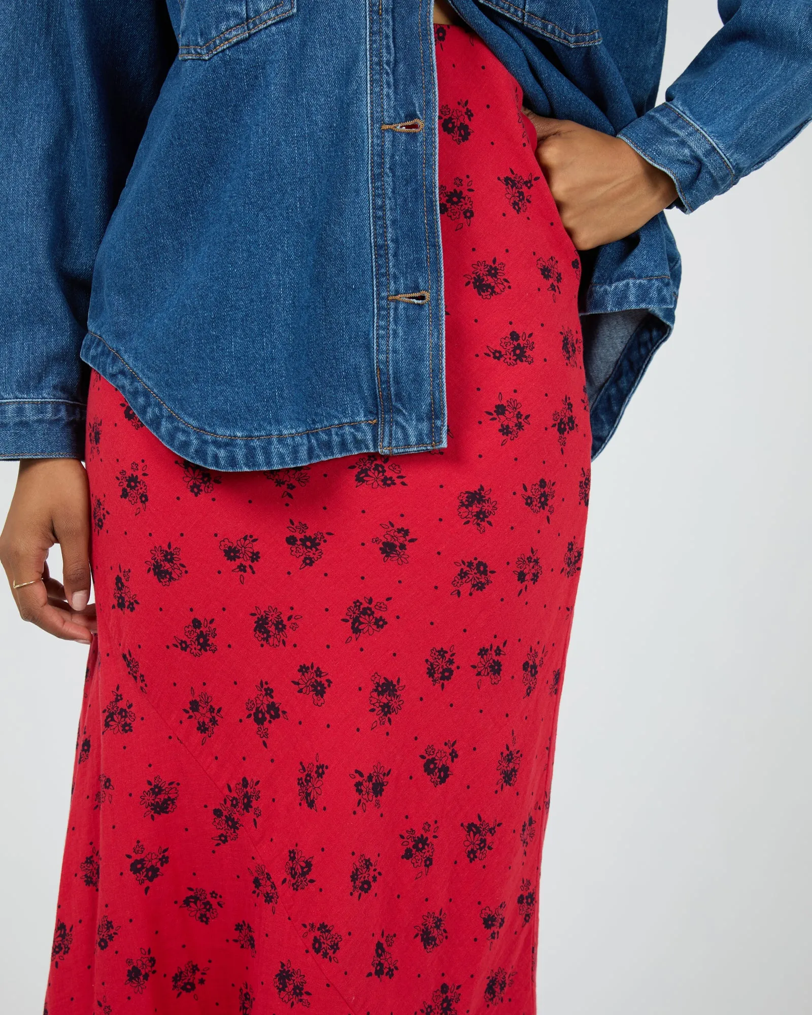 Tully Floral Maxi Skirt Print sold by All About Eve product image thumbnail 5