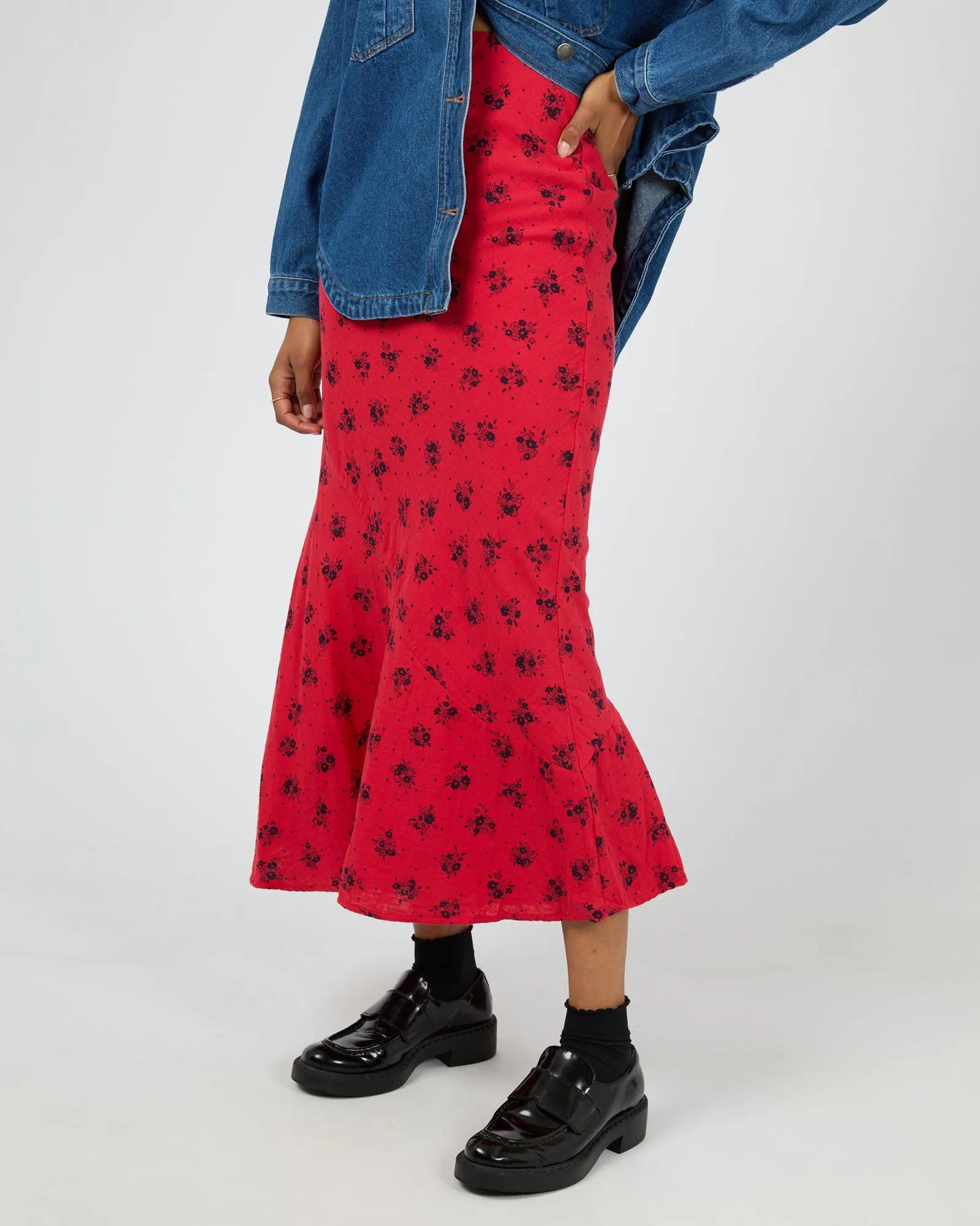 Tully Floral Maxi Skirt Print sold by All About Eve product image thumbnail 4