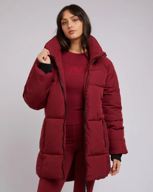 Remi Luxe Midi Puffer Port made by All About Eve