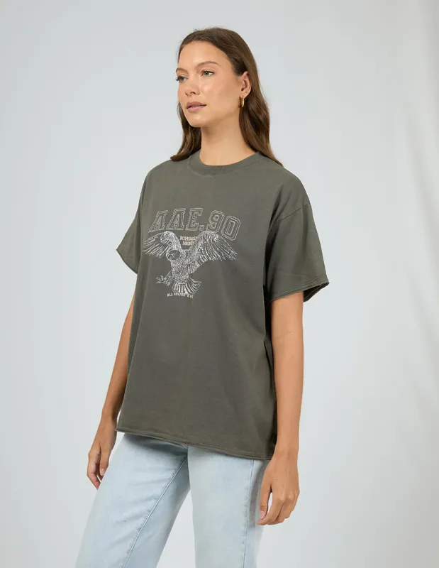 Eclipse Relaxed Tee Charcoal sold by All About Eve