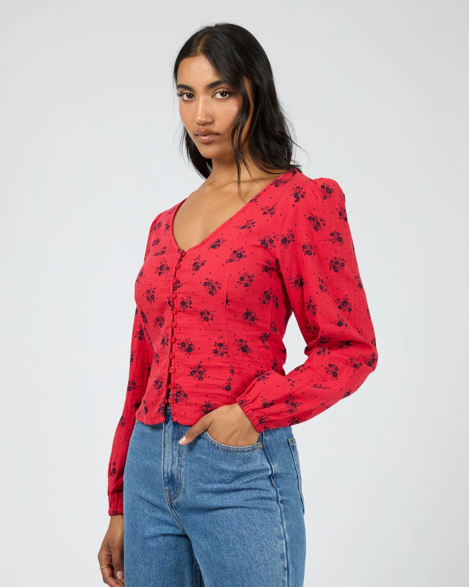 Tully Floral Shirt Print sold by All About Eve product image thumbnail 4
