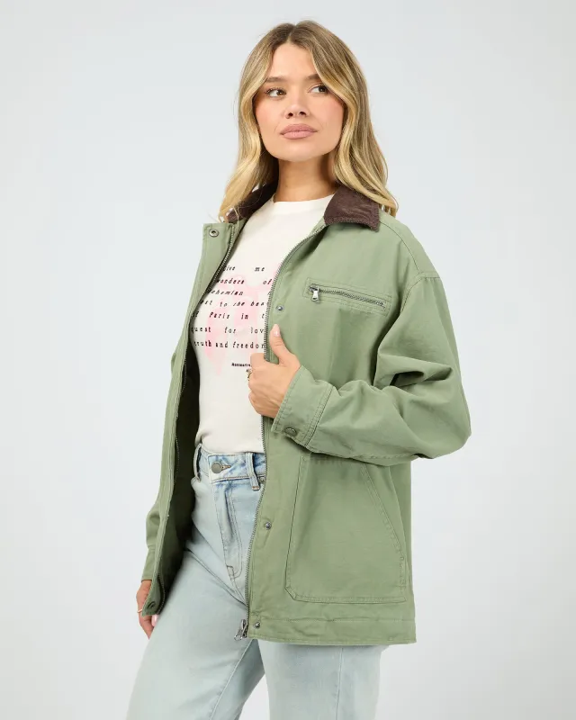 Sutherland Jacket Khaki sold by All About Eve