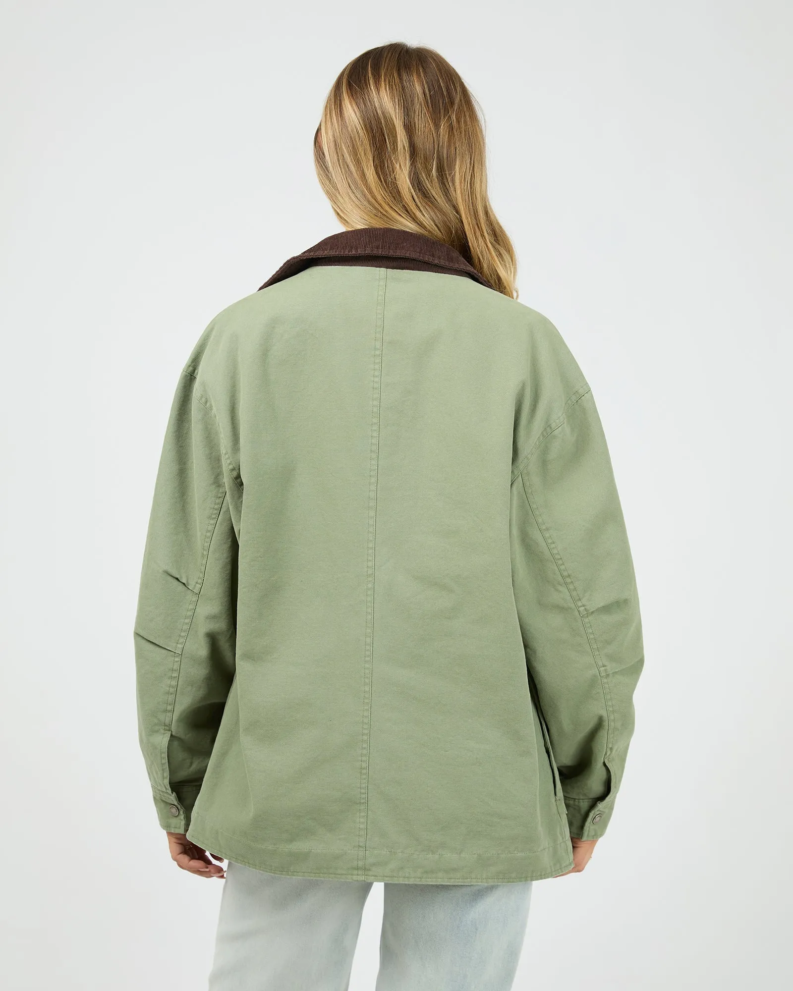 Sutherland Jacket Khaki sold by All About Eve product image thumbnail 4