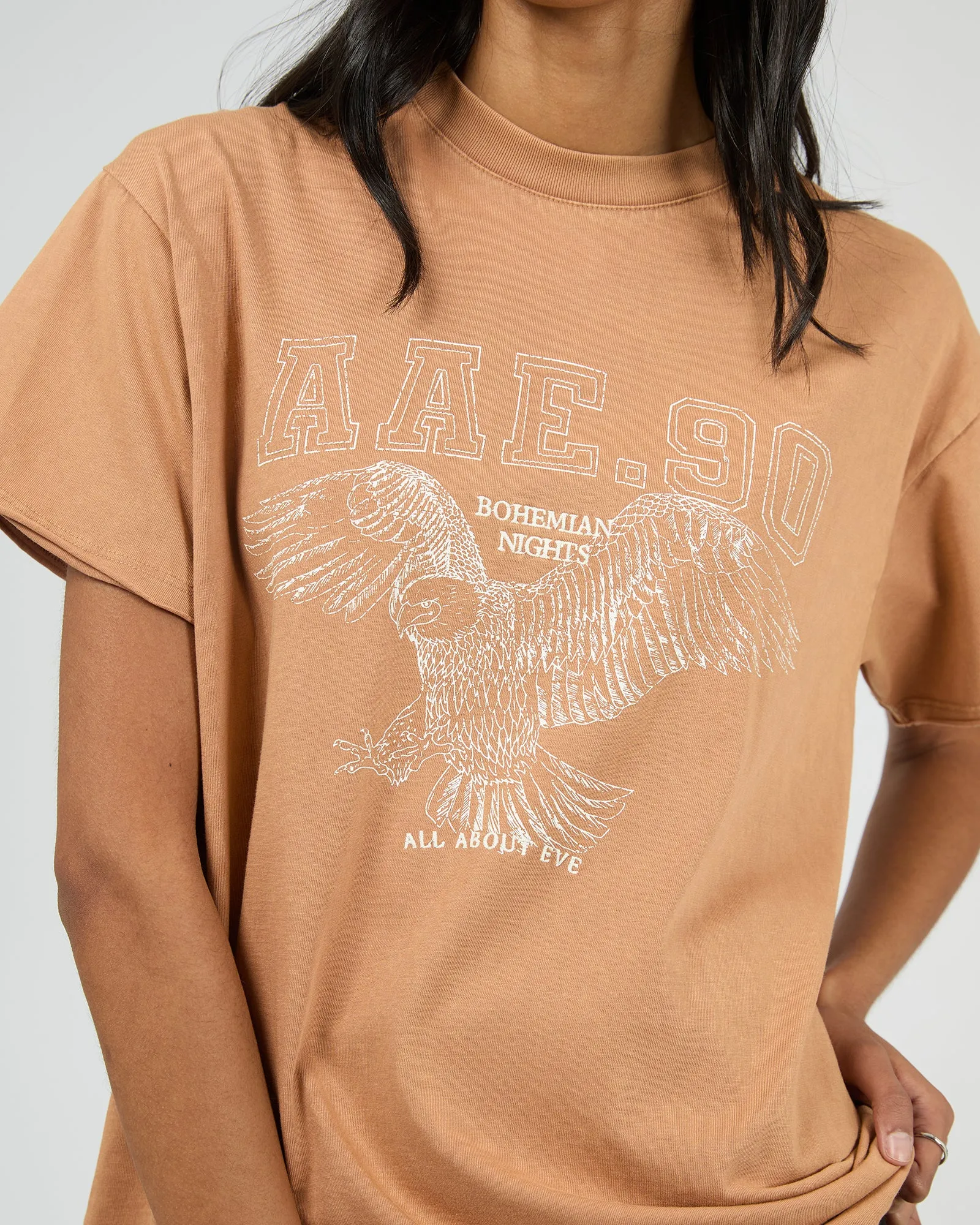 Eclipse Relaxed Tee Tan sold by All About Eve product image thumbnail 2