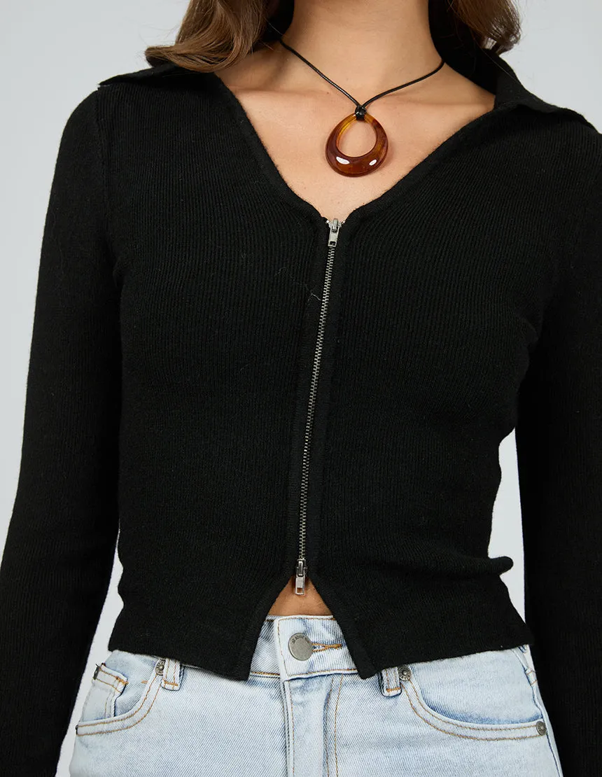 Blakey Knit Top Black sold by All About Eve product image thumbnail 2