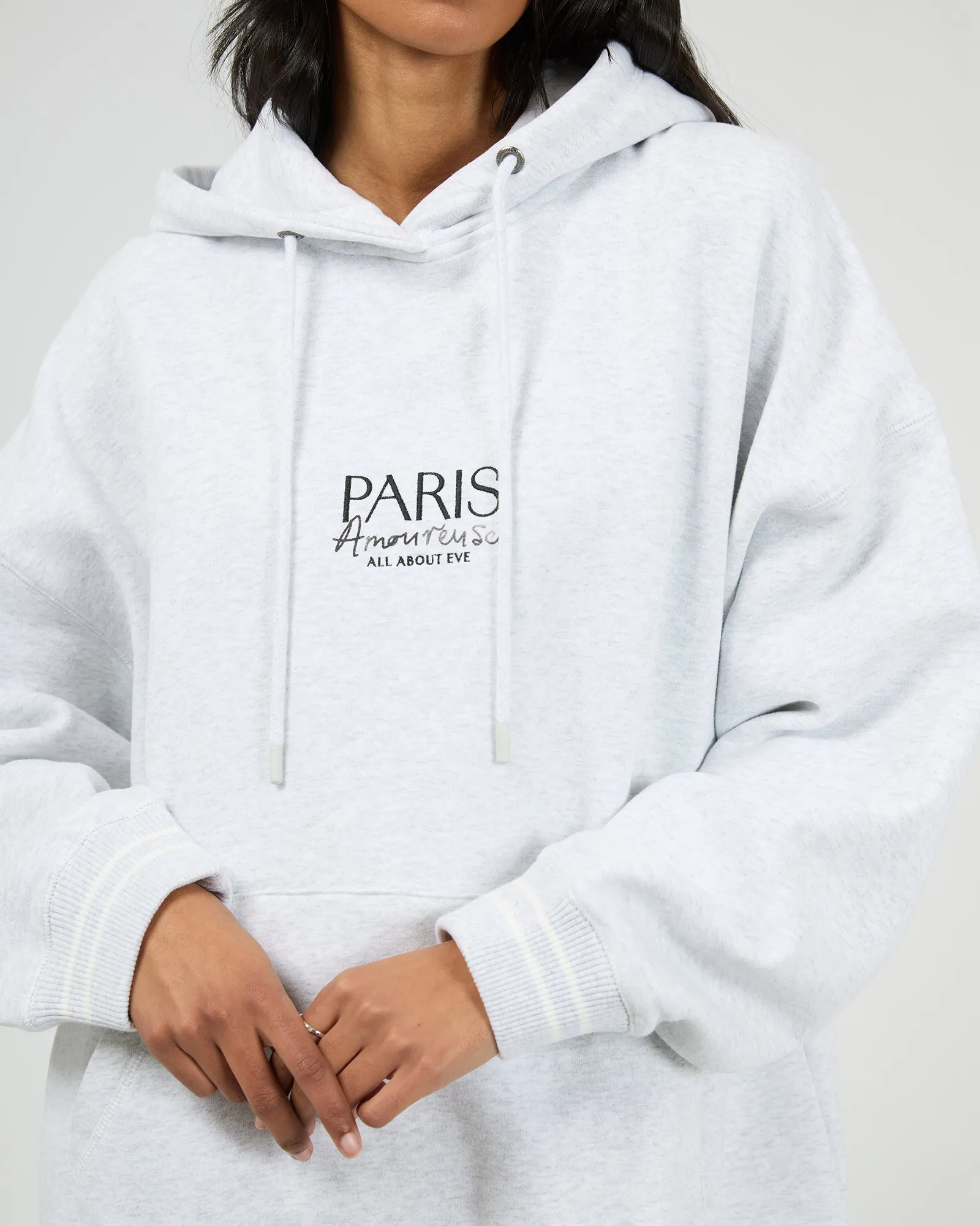 Wilder Relaxed Hoodie Snow Marle sold by All About Eve product image thumbnail 2