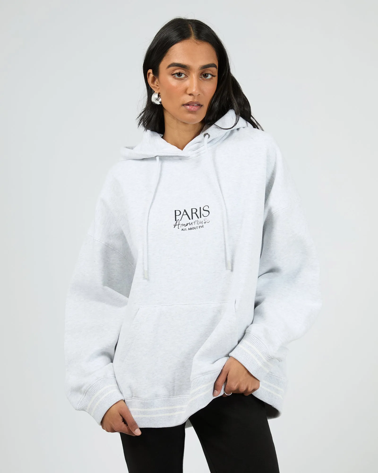 Wilder Relaxed Hoodie Snow Marle sold by All About Eve product image thumbnail 5